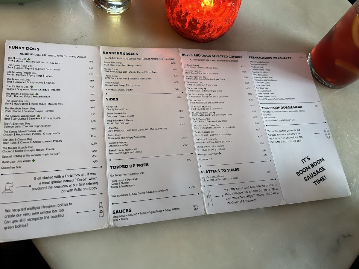 Menu Bulls And Dogs-1